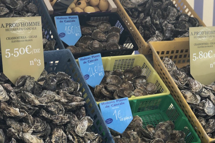 Retrouvez-nous tous les samedi et dimanche au marché aux huîtres de Cancale !