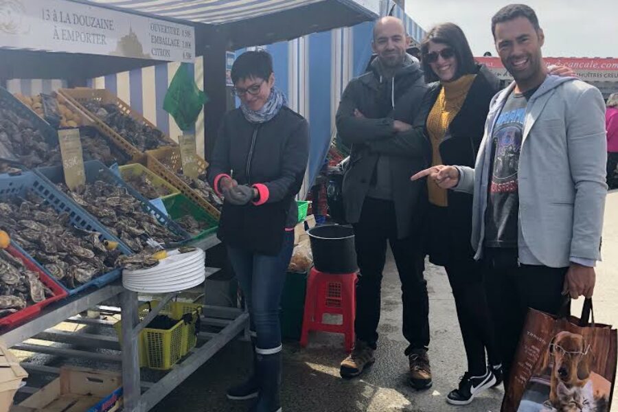 Retrouvez-nous tous les samedi et dimanche au marché aux huîtres de Cancale !